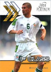 2001 Futera Platinum 1st Class 14 Roy Keane Irland