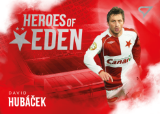 2025-26 SportZoo SK Slavia Praha Heroes of Eden HE-04 David Hubáček
