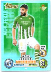 fotbalová kartička 2021-22 Topps Match Attax UEFA Champions League Heritage 489 Nabil Fekir - Real Betis Balompié