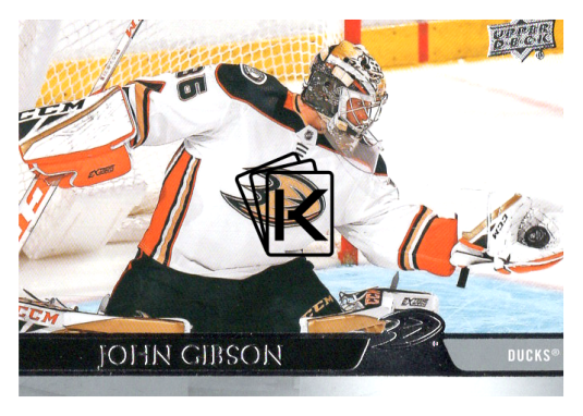 2020-21 UD Series One 1 John Gibson - Anaheim Ducks