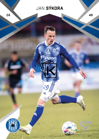 Fotbalová kartička 2024-25 SportZoo Chance Liga Serie 2 SK Sigma Olomouc 298 JAN SÝKORA