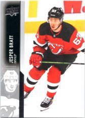 hokejová karta 2021-22 UD Series One 108 Jesper Bratt - New Jersey Devils