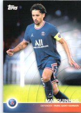 Fotbalová kartička Topps 2021-22 PSG Team Set 6 Marquinhos