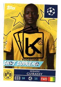 2025-26 Topps Champions League Borussia Dortmund 152 Serhou Guirassy