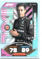 2022 Topps Formule 1 Turbo Attax F1 Idol 338 George Russell (Mercedes-AMG)