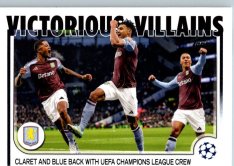 fotbalová kartička 2024-25 Topps UEFA Club Competitions Flagship 124 – Combo Cards Aston Villa