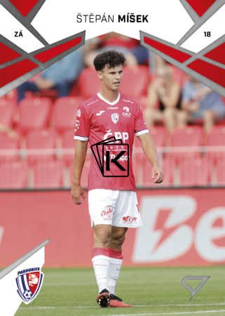 Fotbalová kartička 2024-25 SportZoo Chance Liga Serie 1 FK Pardubice Štěpán Míšek 139
