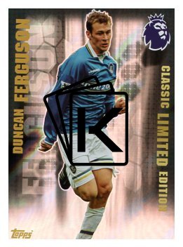 fotbalová kartička 2025-26 Topps  Premier League - Classic Limited Edition LE9 Duncan Ferguson (Everton)