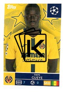 2025-26 Topps Champions League   Villarreal CF 471 Pape Gueye