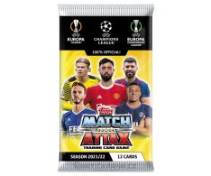 2021-22 Topps Match Attax Champions League Balíček 12 kartiček