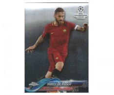 Fotbalová kartička Topps Chrome 2017-18 Champions League 63 Daniele De Rossi – AS Roma