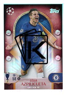 2025-26 Topps Champions League  Leading Legacies 274 Cesar Azpilicueta (Chelsea FC)