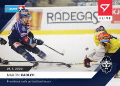 Hokejová kartička SportZoo 2021-22 Live L-085 Martin Kadlec Rytíři Kladno /67