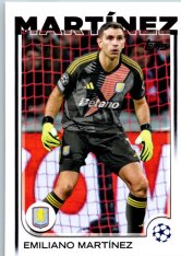 fotbalová kartička 2024-25 Topps UEFA Club Competitions Flagship 114 Emiliano Martínez Aston Villa