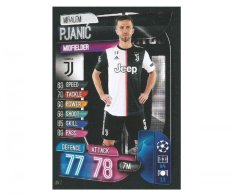 Fotbalová kartička 2019-2020  Topps Champions League Match Attax - Juventus - Miralem Pjanic 7