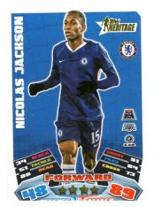 fotbalová kartička 2025-26 Topps Match Attax UCC 380 Nicolas Jackson (Chelsea)