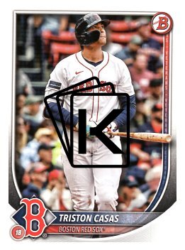 Baseballová karta 2025 Bowman 36 Triston Casas, Boston Red Sox