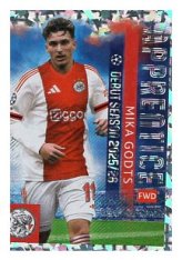 2025-26 Topps Champions League AFC Ajax 49 Mika Godts - Apprentice