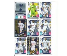Týmový set 2021-22 Topps Match Attax UEFA Champions League Tottenham Hotspur (18 karet)