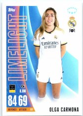 2023-24 Topps Match Attax EXTRA UEFA Club Competition UWCL Limelight 177 Olga Carmona Real Madrid CF