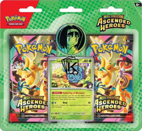 Pokémon Ascended Heroes 2-pack blister