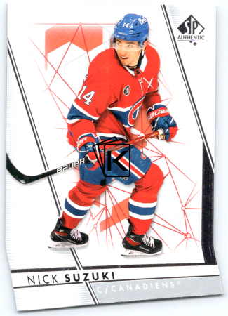 2022-23 Upper Deck SP Authentic 14 Nick Suzuki - Montreal Canadiens