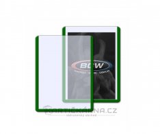 BCW Plastový toploader zelený 35pt