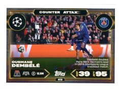 fotbalová kartička 2025-26 Topps Match Attax UCC 413 Ousmane Dembélé (Paris Saint-Germain)