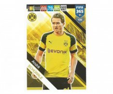 Fotbalová kartička Panini FIFA 365 – 2019 Team Mate 132 Andre Schurrle Borussia Dortmund