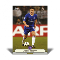 Fotbalová kartička Topps Lost Rookie John Terry Chelsea FC