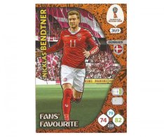 Fotbalová kartička Panini Adrenalynl XL World Cup Russia 2018 Fans Favourite 369 Nicklas Bendtner