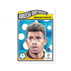 Fotbalová kartička Topps Living Set 311 Ansgasar Knauff  Borussia Dortmund