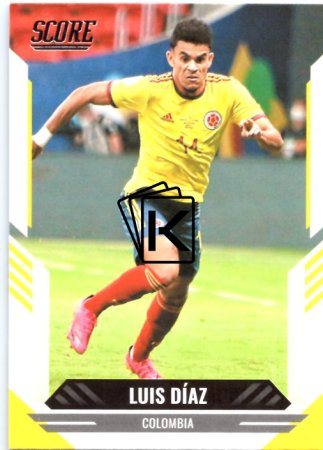 2021-22 Panini Score FIFA 91 Luis Diaz - Colombia