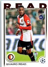 fotbalová kartička 2024-25 Topps UEFA Club Competitions Flagship 138 Givairo Read RC Feyenoord