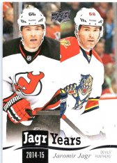 Insertní karta 2018-19 Years JJ-21 Jaromir Jagr New Jersey Devils / Florida Panthers