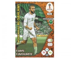 Fotbalová kartička Panini Adrenalynl XL World Cup Russia 2018 Fans Favourite 382 Al Sahlawi-Mohammad