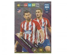 Fotbalová kartička Panini FIFA 365 – 2019 Club&Country 344 Atletico de Madrid Costa Koke