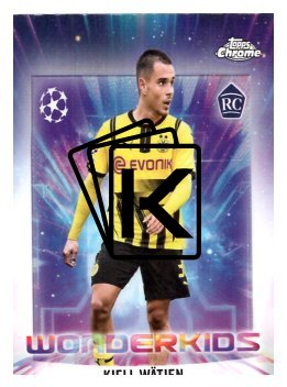 fotbalová kartička 2024-25 Topps Chrome Wonderkids 11 - Kjell Watjen