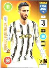 fotbalová karta Panini Adrenalyn XL FIFA 365 2021 Team Mate 171 Rodrigo Bentancur Juventus