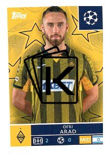 2025-26 Topps Champions League FK Kairat Almaty 510 Ofri Arad - Master