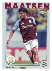 fotbalová kartička 2024-25 Topps Chrome Refractor 142 - Ian Maatsen