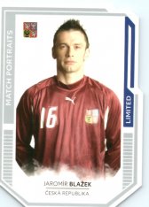 fotbalová kartička 2022 Pro Arena Repre v srdcích Match Portraits MP1 Jaromír Blažek