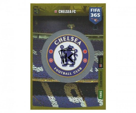 Fotbalová kartička Panini FIFA 365 – 2020 Znak Chelsea FC