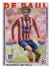 fotbalová kartička 2024-25 Topps Chrome parallel 192 - Rodrigo De Paul