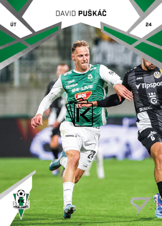 Fotbalová kartička 2024-25 SportZoo Chance Liga Serie 2 FK Jablonec  309 DAVID PUŠKÁČ