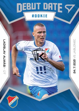 fotbalová kartička 2021-22 SportZoo Fortuna Liga Debut Date Rookie DR2 Ladislav Almási FC Baník Ostrava