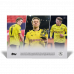 Fotbalová kartička Topps Now 2021-22 UCL 10 Erling Haaland Borussia Dortmund Award Winner