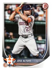 Baseballová karta 2025 Bowman 63 Jose Altuve, Houston Astros