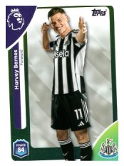 fotbalová kartička 2025-26 Topps  Premier League 229 Harvey Barnes (Newcastle United)