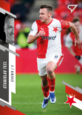 fotbalová kartička 2023-24 SportZoo Fortuna Liga 225 Stanislav Tecl SK Slavia Praha
